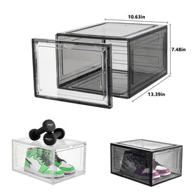 Attelite Upgrade side view emphasizes space-saving stackable design