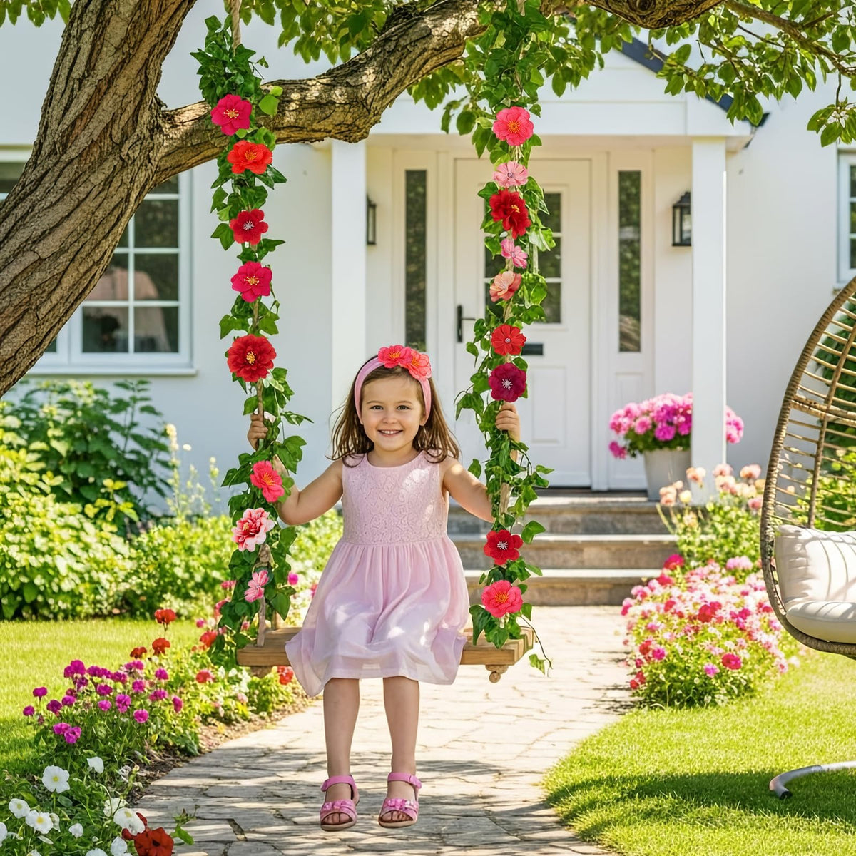 ATTGREAT bulk flower heads suitable for DIY events and decor.