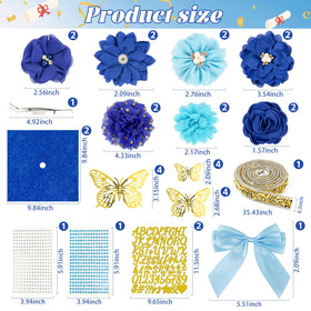 ATTGREAT glitter papers bring subtle sparkle under graduation lighting