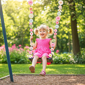 ATTGREAT photo backdrop flowers head set for colorful shoots