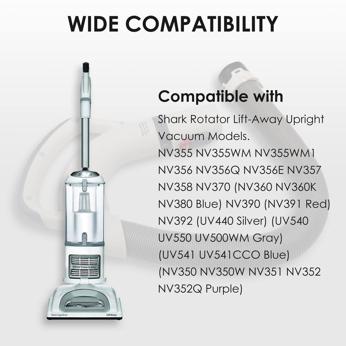 ATXKXE flexible bend feature shown enabling reach into floors, corners, and upholstery.