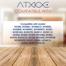 ATXKXE durable, flexible hose handle for UV560; built for frequent cleaning.