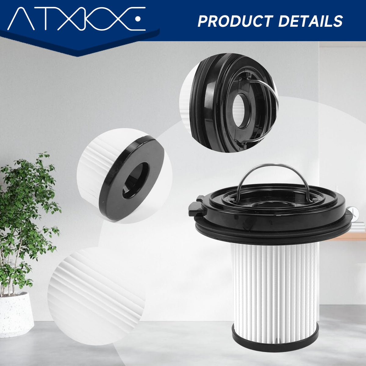 ATXKXE XR filter being washed, reusable and long-lasting