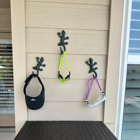 Auafanzy multi-use coat hook set for indoor and outdoor organization