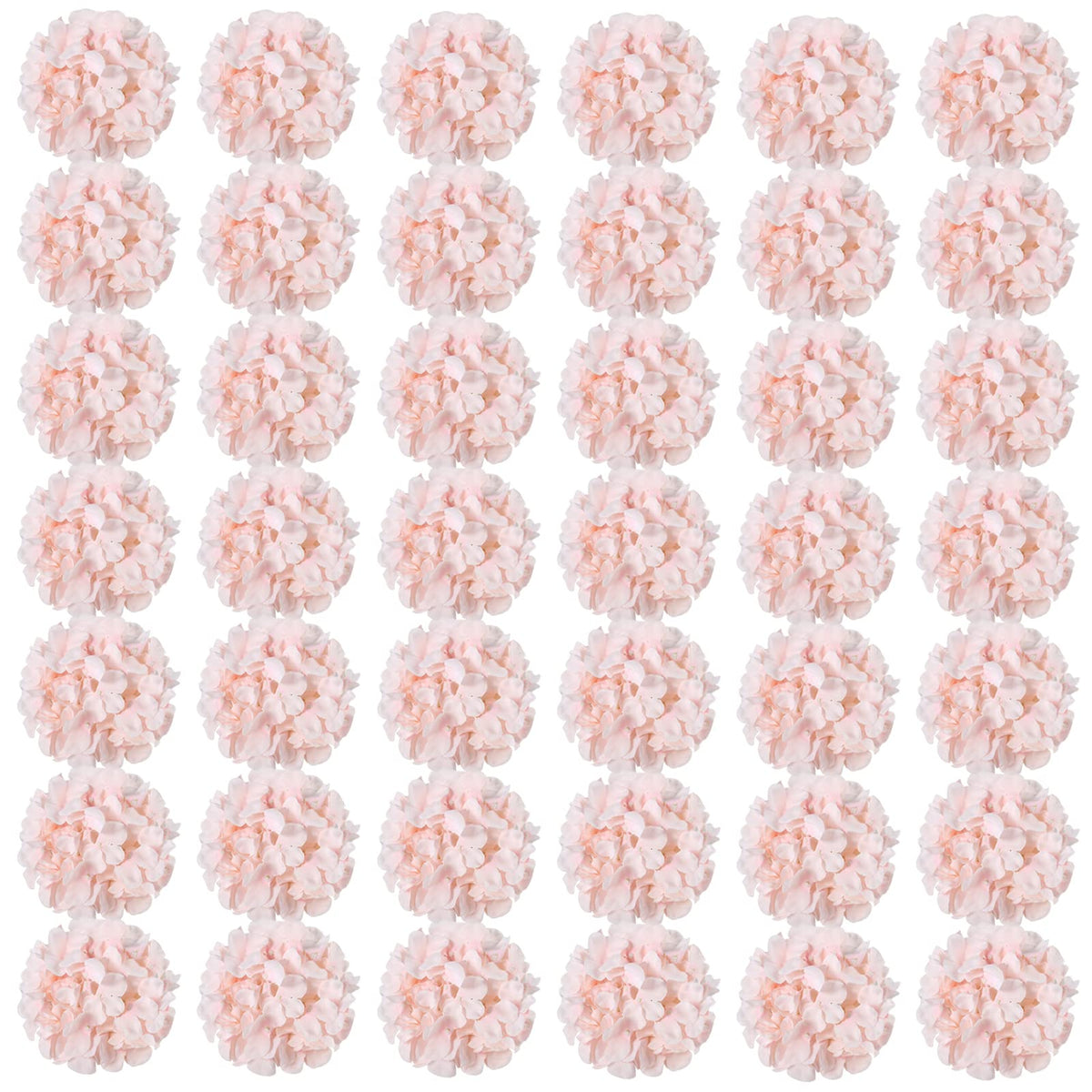 Auihiay 64pcs pink hydrangea flowers for lush wedding centerpieces