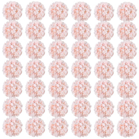 Auihiay 64pcs pink hydrangea flowers for lush wedding centerpieces