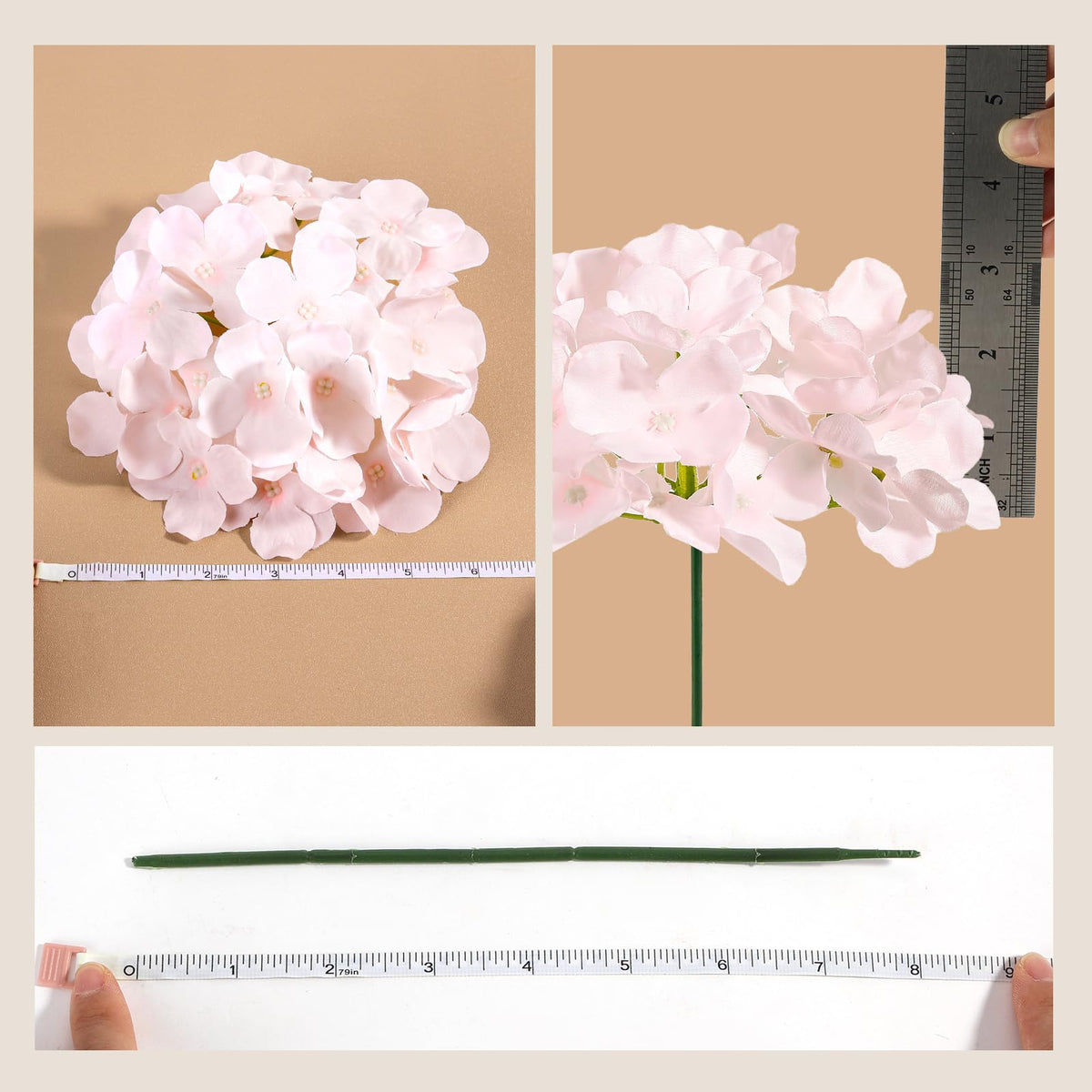 Auihiay bendable stems enable creative bouquets and designs.