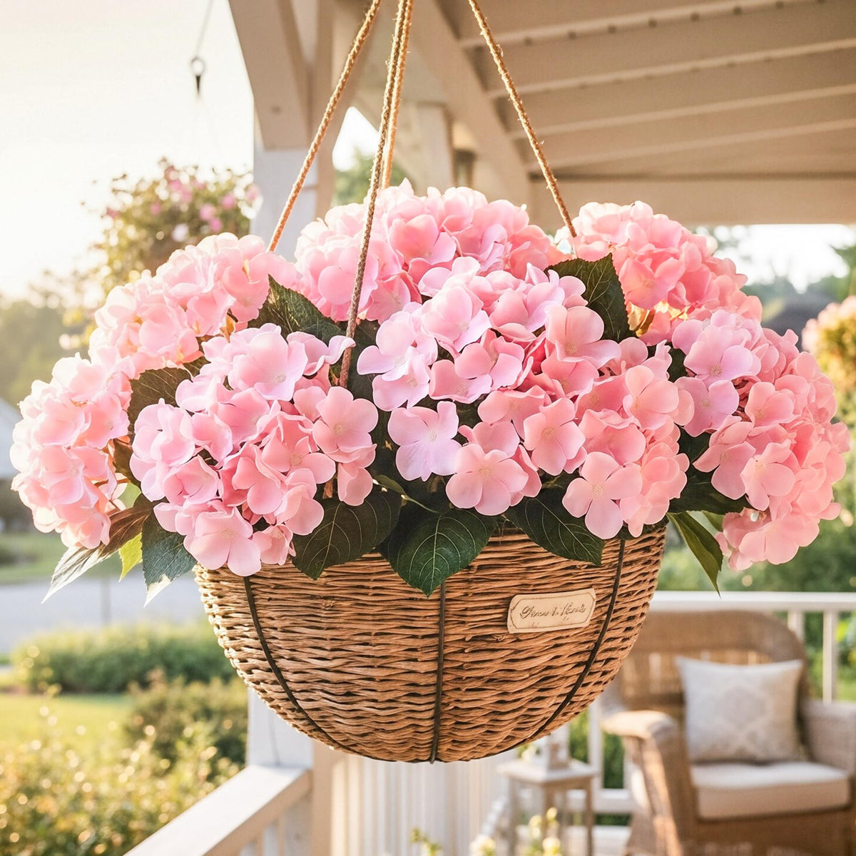 Auihiay hydrangea ideal for window boxes and porch displays