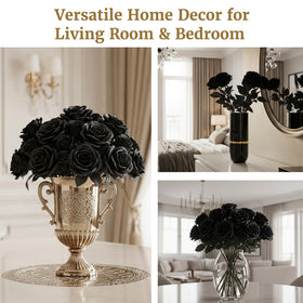 Auihiay low-maintenance roses for quick setup and easy cleanup after parties.