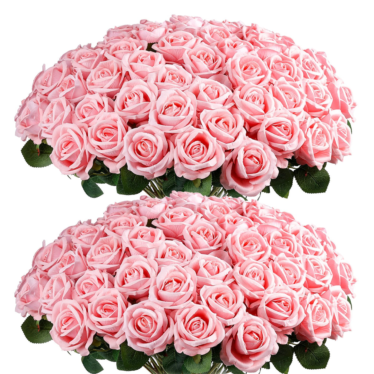 AuiHiay pink velvet rose bouquet for elegant centerpieces