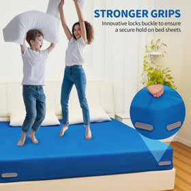 AUKCLAX durable ABS+PC grip prevents slips without damaging fabric.