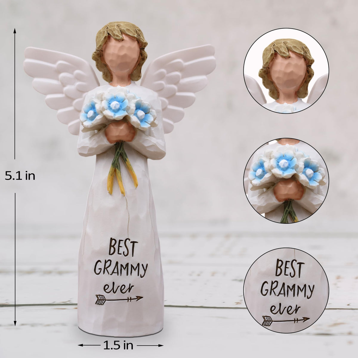 AUKEST grammy birthday gift statue for treasured memories.