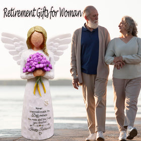 AUKEST retirement desk statue adds sentiment to workspace