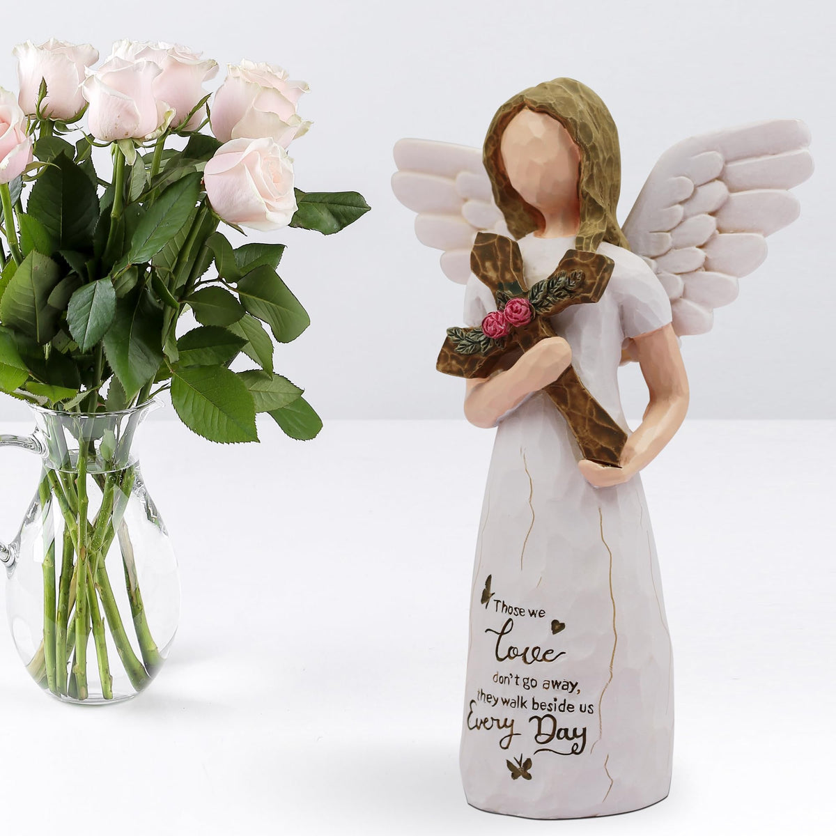 AUKEST sympathy angel gift packaging gift-ready remembrance keepsake