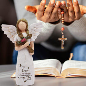 AUKEST resin angel material natural non-toxic and durable for lasting remembrance