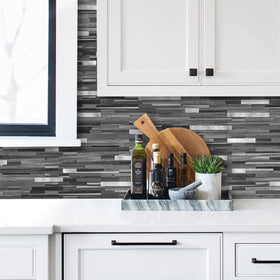 AULIGET stain-resistant tiles are easy to wipe clean for busy homes.