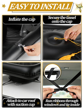 Aulock reusable PVC cap keeps the look for future graduations
