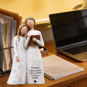 AUMELO faceless design figurine honors educators' mentorship during holidays and celebrations