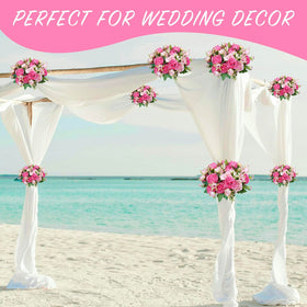 AUMVEYI wedding centerpieces with peonies for elegant tables