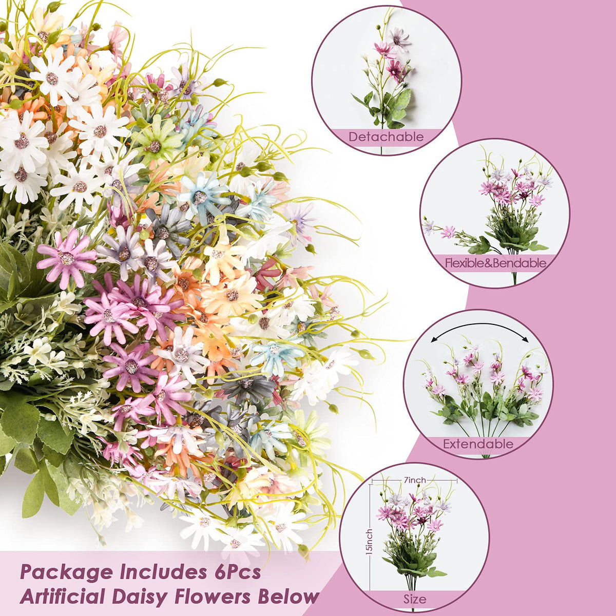 AUMVEYI care and reshaping tips help maintain lush-looking arrangements.