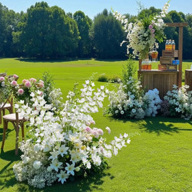 aunosit 34.25 inch delphinium stems ready for tall vases