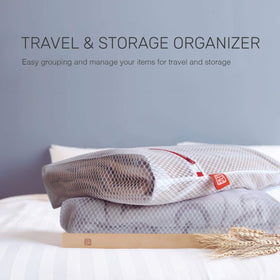 AURFLO quiet, durable bag designed for delicate laundry routines.