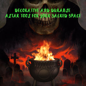 Aurionix Triple Moon Cauldron ships in eco-friendly packaging.