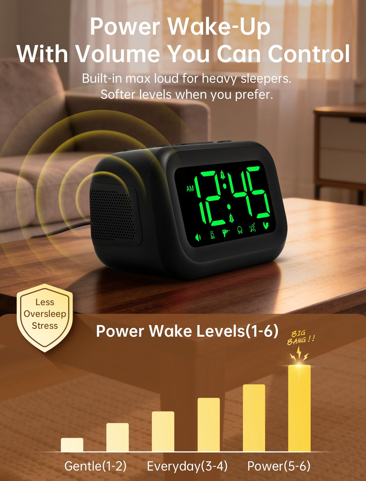 AuroraCalm two-step wake plan demonstrates primary and backup alarms