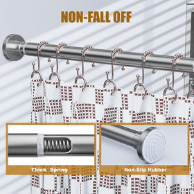 Ausemku no-drill installation in minutes, no tools required.