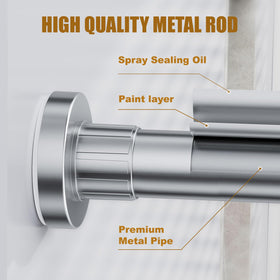Ausemku rustproof metal coating resists moisture in humid bathrooms.