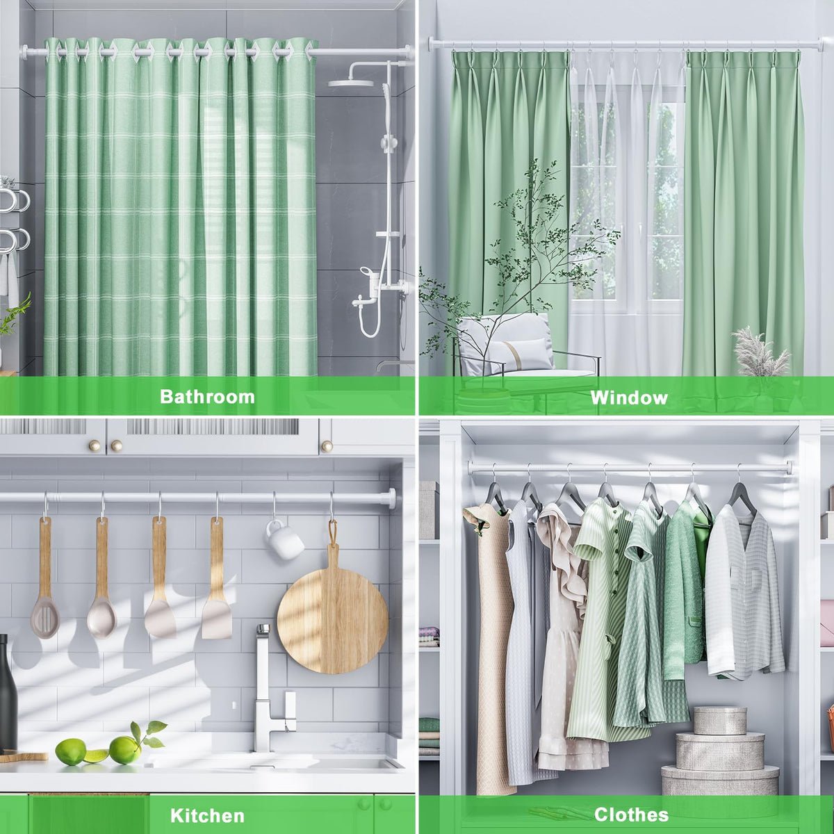 Ausemku no-wall-damage setup avoiding drilling or wall marks