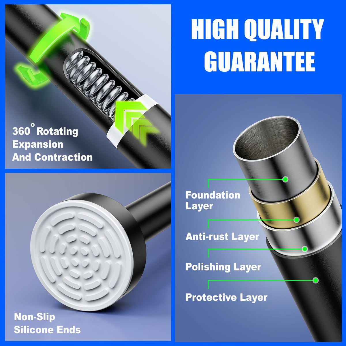 Ausemku rubber pads protect surfaces during installation and removal