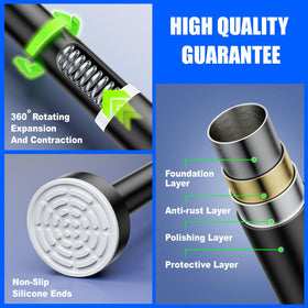 Ausemku rubber pads protect surfaces during installation and removal