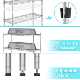 Auslar pantry-organization keeps items accessible and neatly arranged.