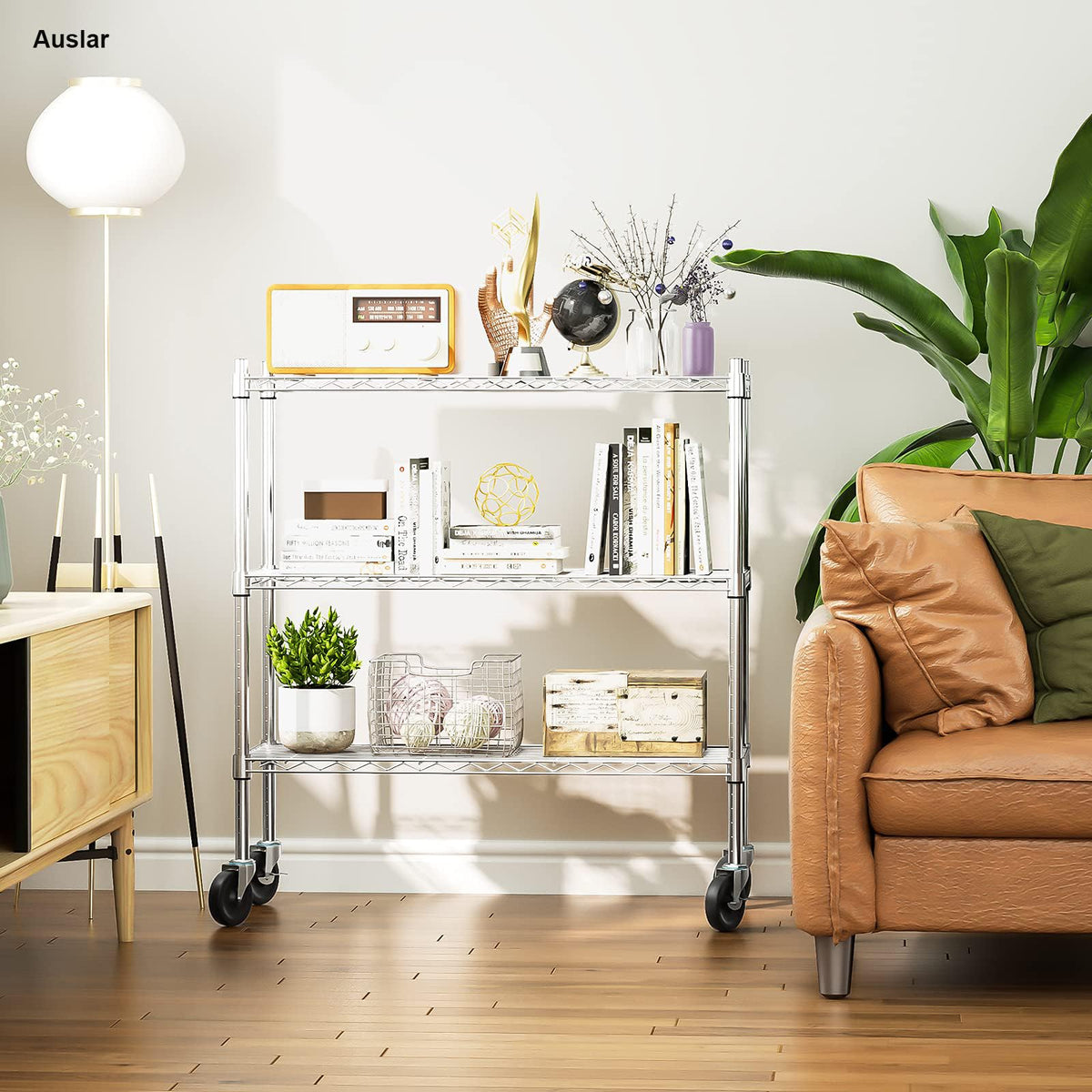 Auslar Multipurpose storage for office, garage, and hobby spaces.