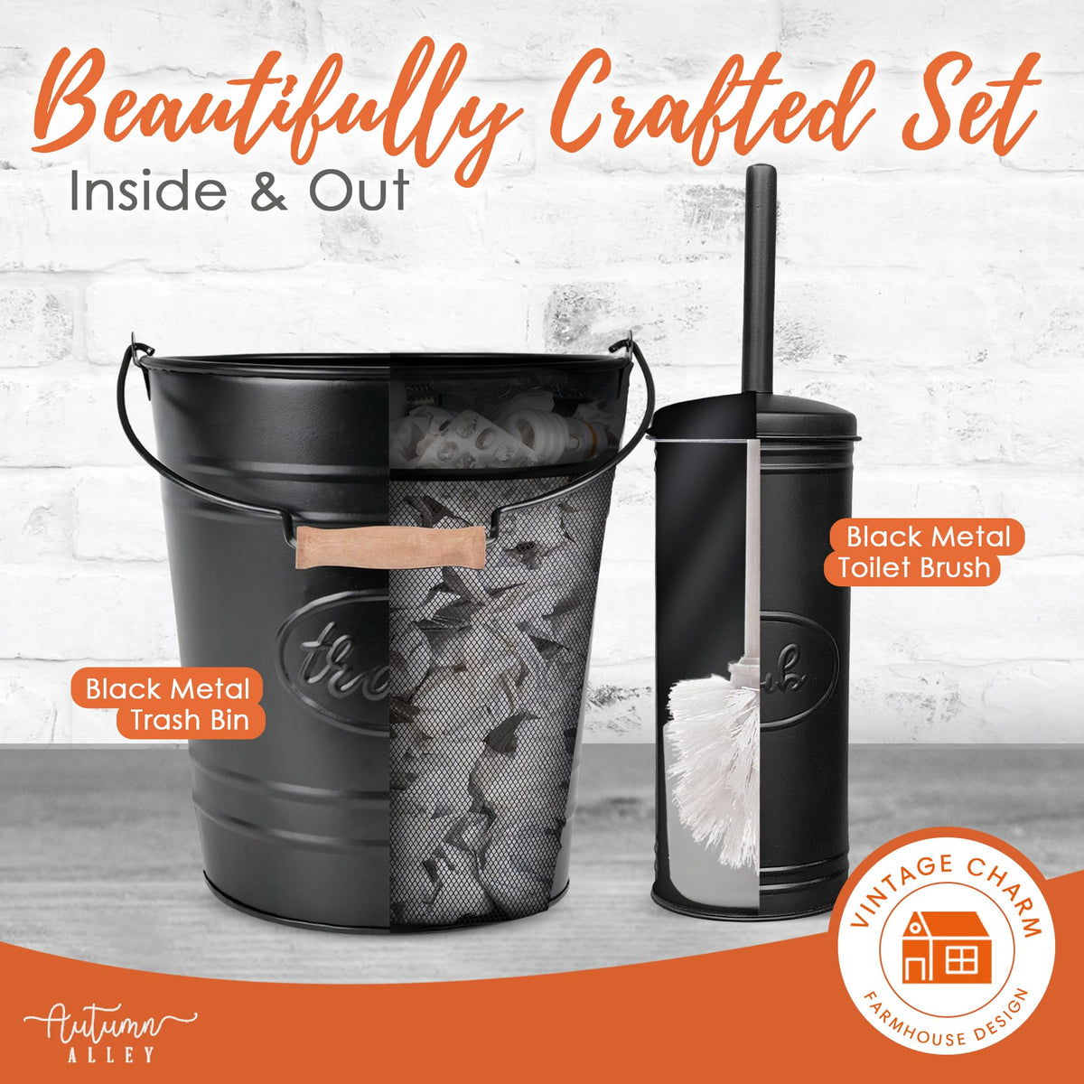 Autumn Alley packaging shows easy assembly and quick aesthetic upgrade.