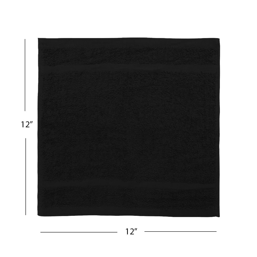 Avalon Towels 12x12 washcloth dries fast after washing