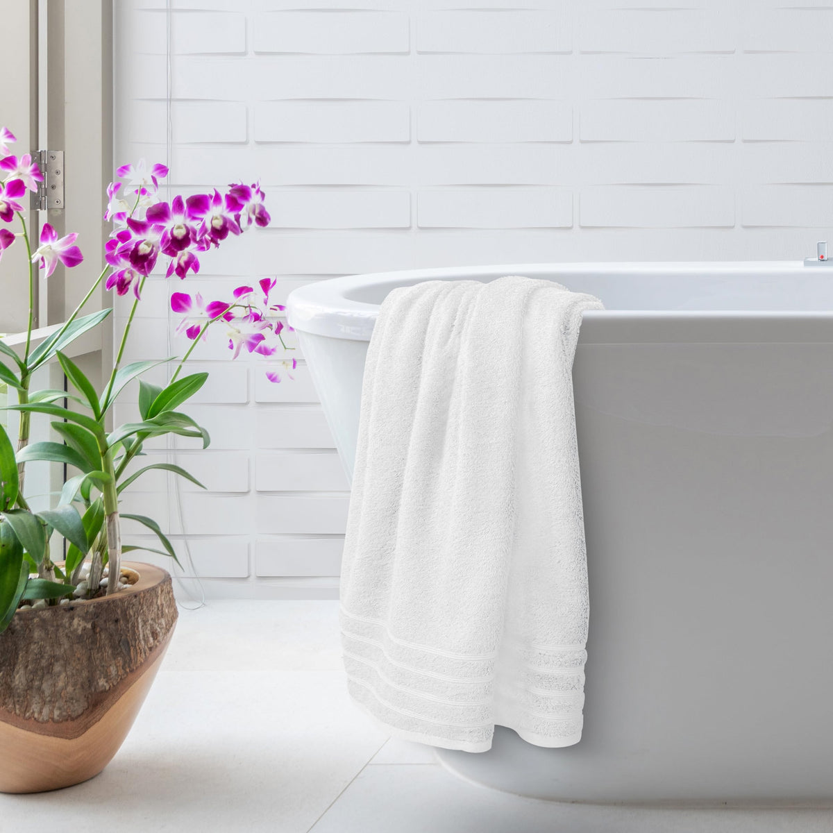 Avalon Towels bamboo-blend texture close-up feels soft and plush
