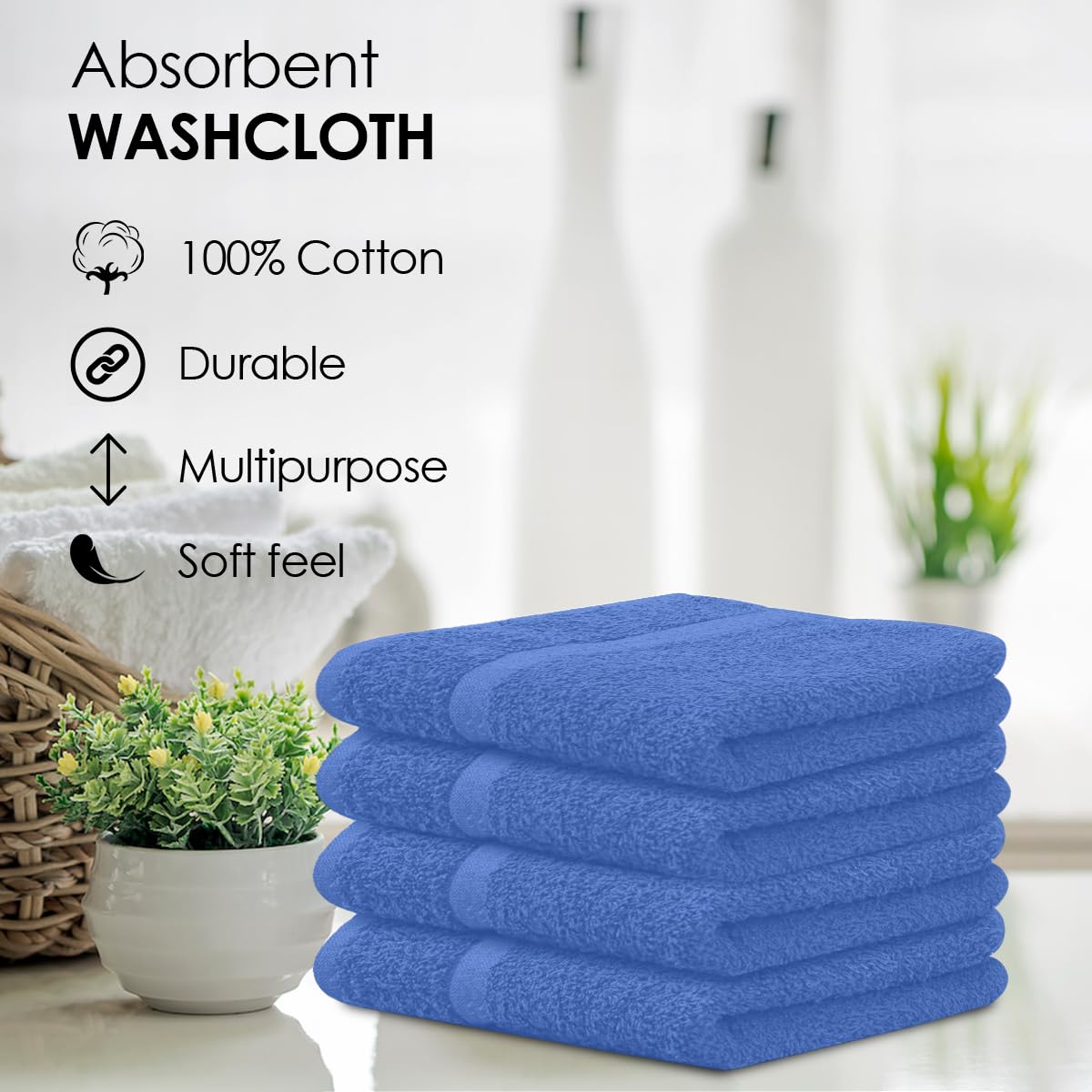 Avalon Towels washcloths free from harsh chemicals for safe use.