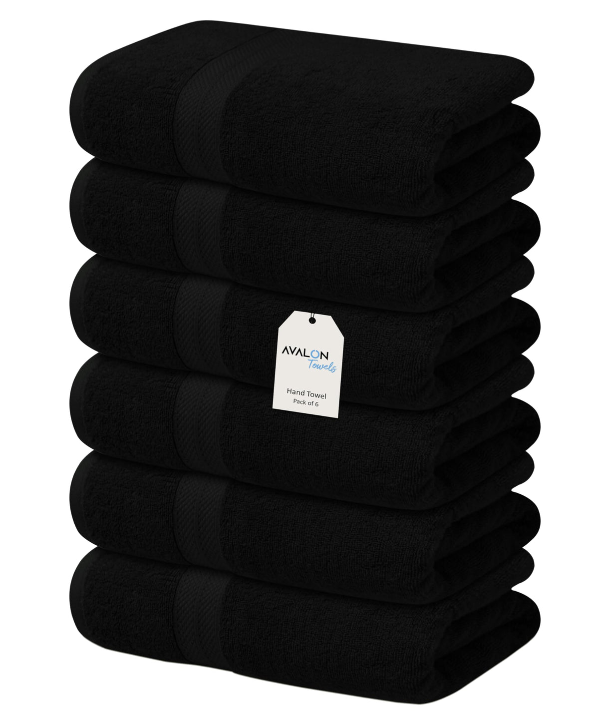 Avalon Towels luxury hand towel close-up of soft cotton for daily absorbency.