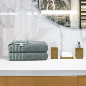 Avalon Towels four-piece set is ideal for daily household use