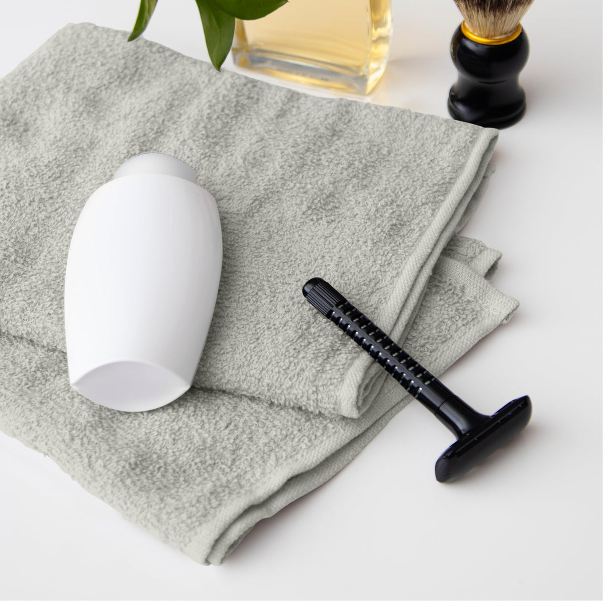 Avalon Towels quick-dry feature emphasizes high absorbency in use.