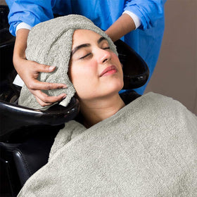 Avalon Towels spa gym use shows versatile towel in action.