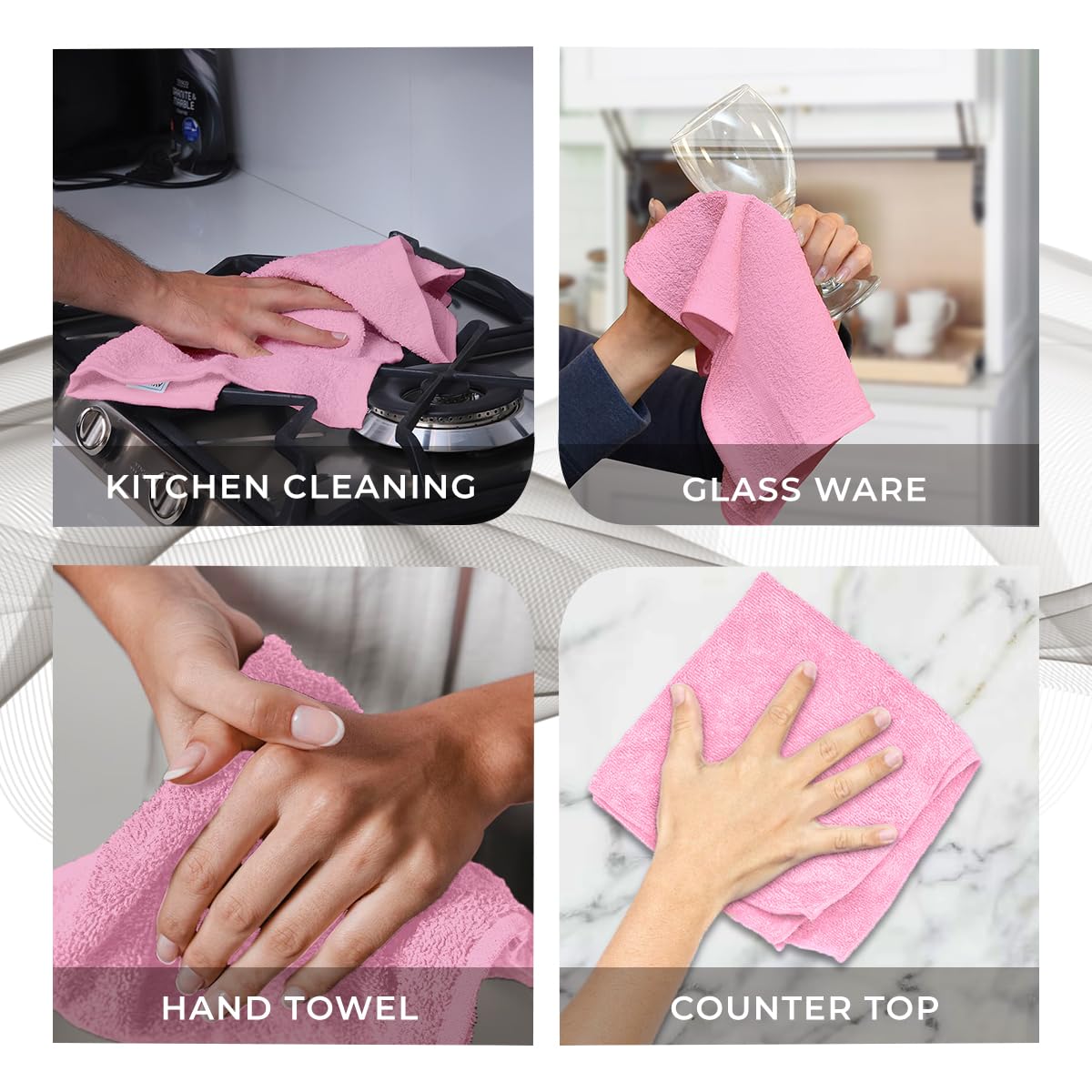 Avalon Towels face-friendly soft cotton washcloth for skincare.