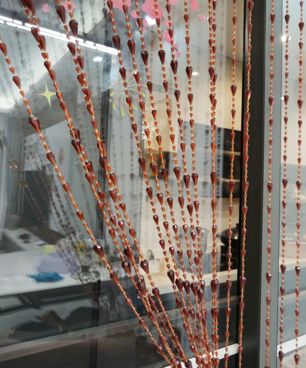 ave split wedding decor beaded curtain adds ethereal ambiance to celebrations