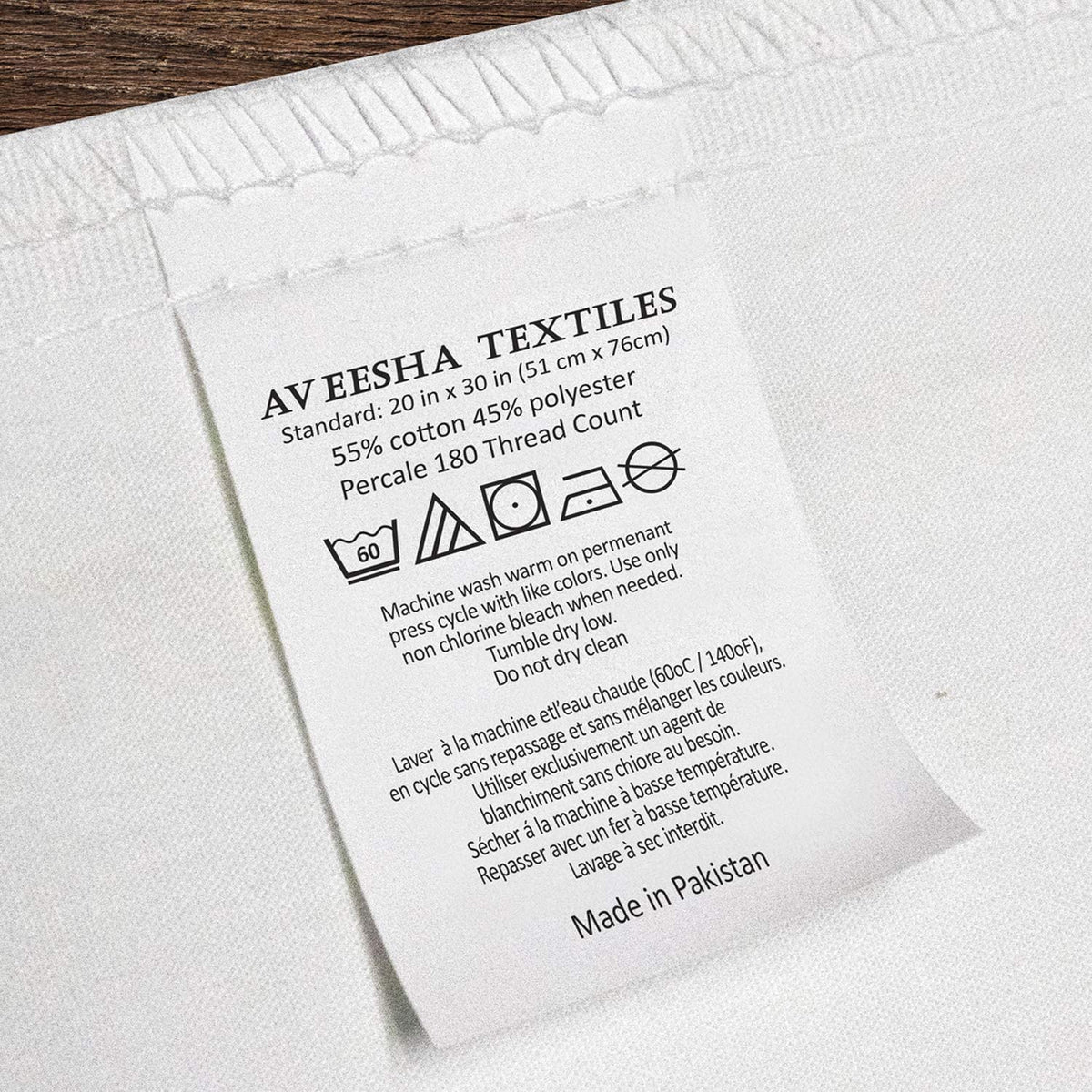 Aveesha clinic and spa settings benefit from versatile pillowcase comfort.