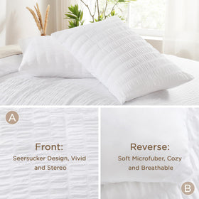 AveLom pillowcases 20x36 illustrate included soft, easy-care design.