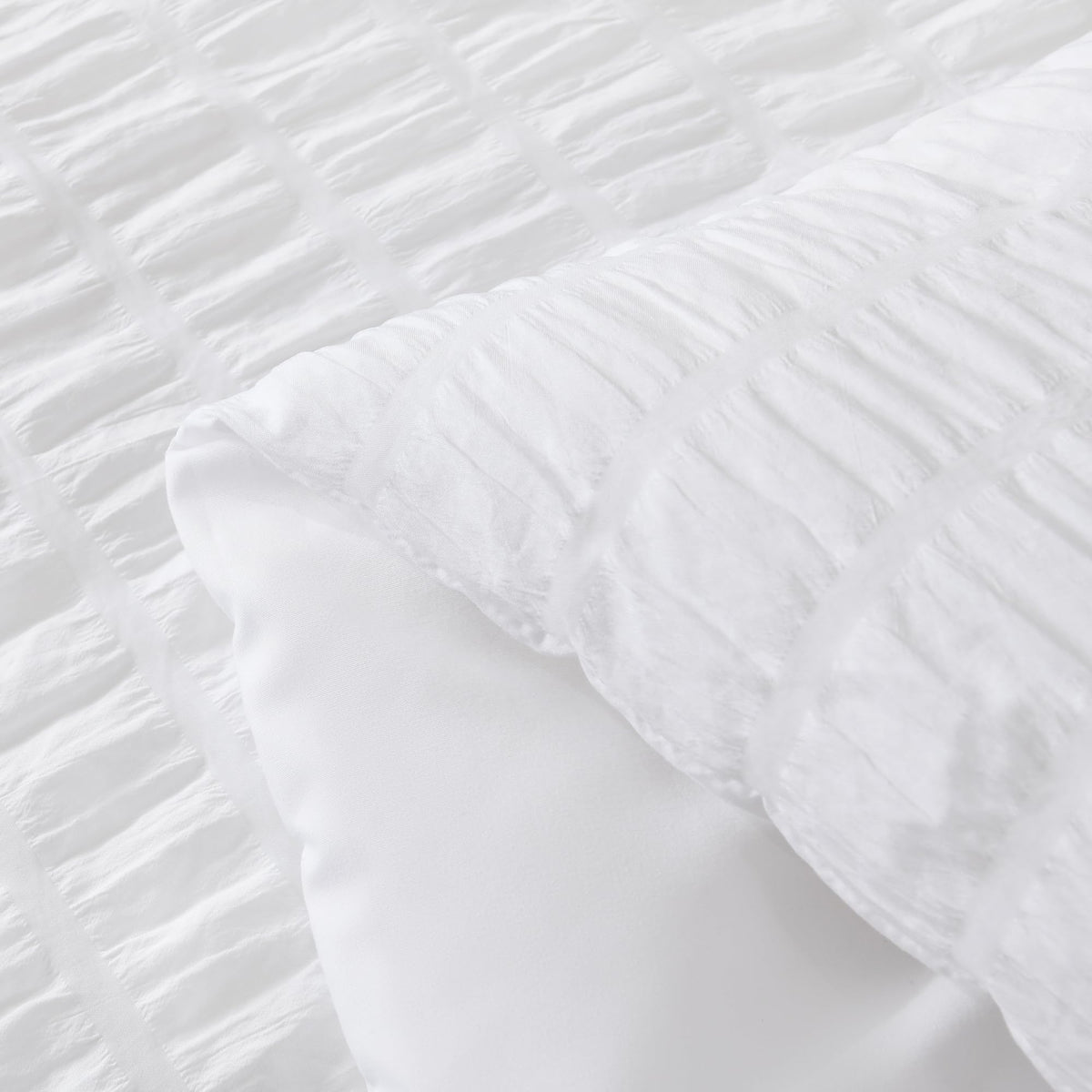 AveLom washed microfiber closeup reveals smooth, durable surface for everyday use.