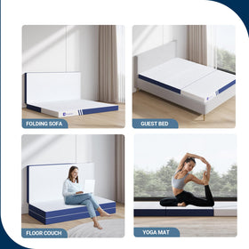 Avenco CertiPUR US certified foam and 3 year warranty card.