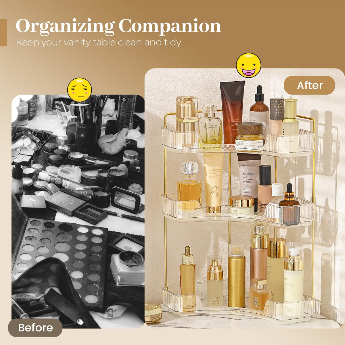 Aveniee-90-degree-design-space-saving layout maximizing corner space